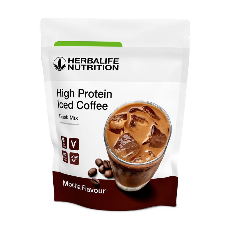 Mocha Flavour High Protein Iced Coffee Drink Mix