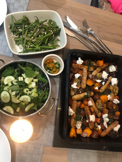 CHICKEN SAUSAGE BAKE - COOKING WITH FERNE 🥘