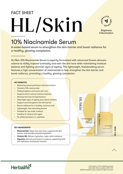HL/SKIN 10% Niacinamide Serum