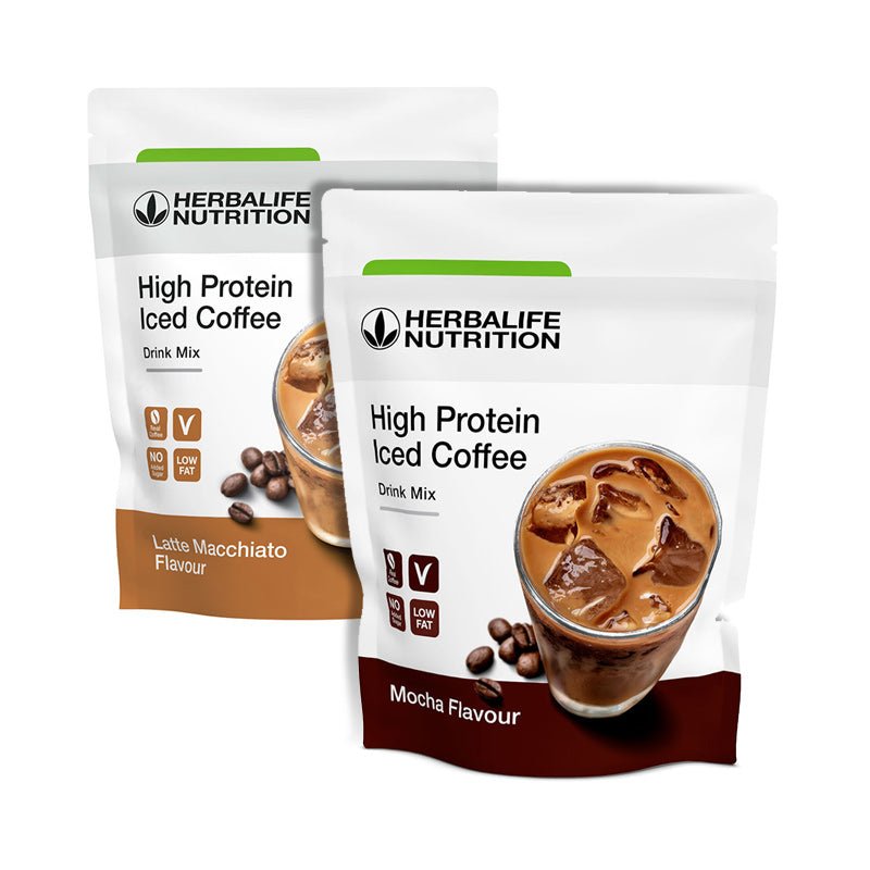 Mocha Flavour High Protein Iced Coffee Drink Mix