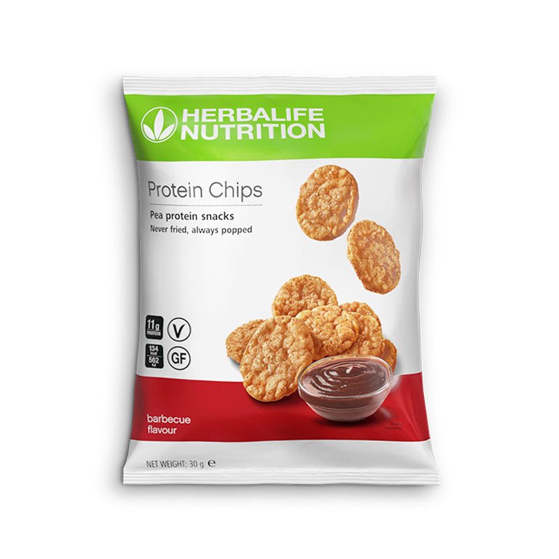 Barbecue Flavour Protein Chips - 10 Per Box